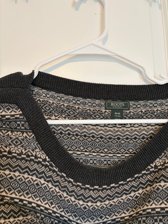 The Roots Canada Cabin Knit Sweater in Gray - Picture 6 of 6